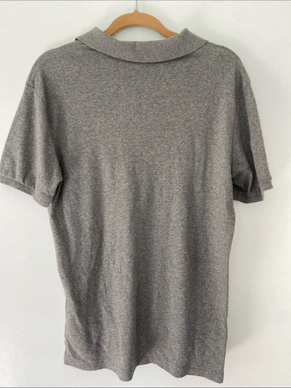 Polo by Ralph Lauren Heather Gray Short-Sleeve Polo with Navy Pony